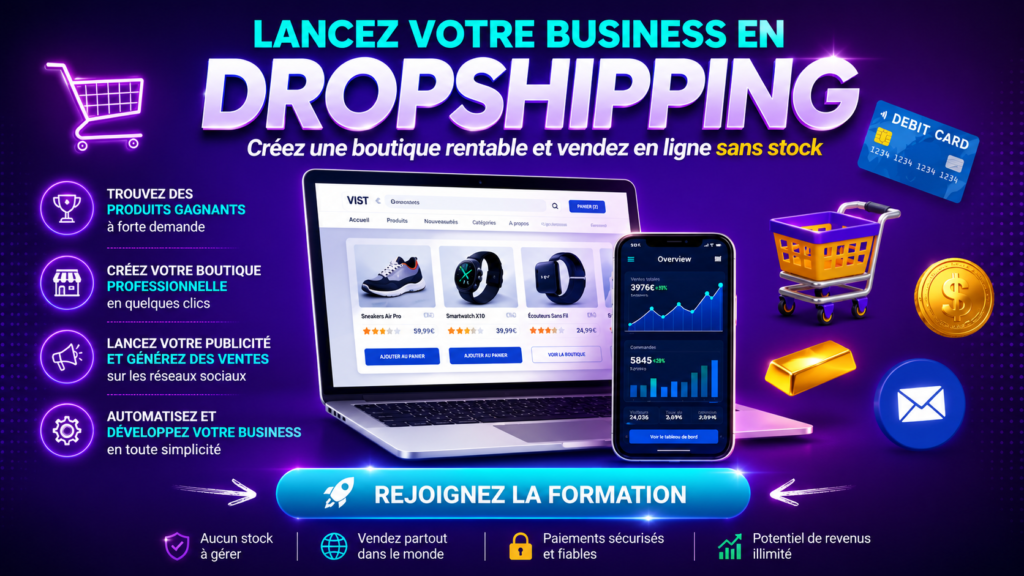 DROPSHIPPING NOUVELLE GENERATION